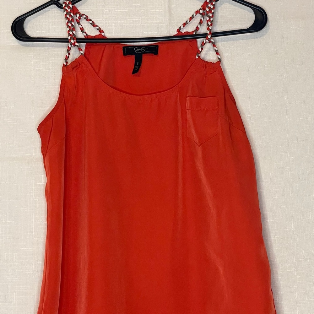 Jessica Simpson Camisole twisted rope tank top S